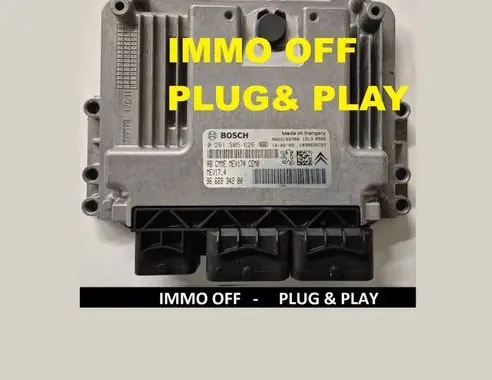 Citroen C4 II Engine control unit/module 0261S05626 9666934280 9663193780