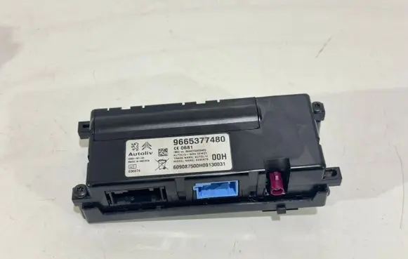 Citroen C5 Bluetooth control unit module 9665377480