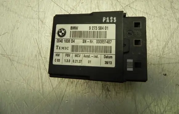 BMW 4 F32 F33 Other control units/modules 9273584 G2098