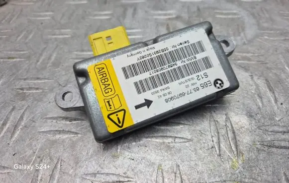 BMW 7 E65 E66 Airbag control unit/module 6970908 65776970908