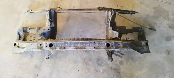 BMW X5 E53 Radiator support slam panel