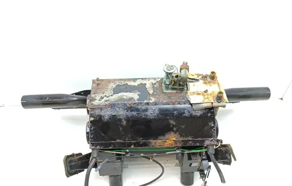 Interior heater climate box assembly