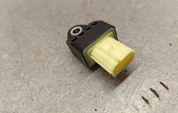 Airbag deployment crash/impact sensor