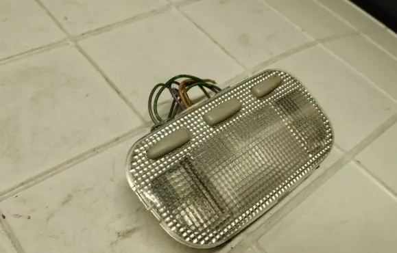 Citroen C2 Rear seat light