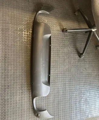 Rear bumper lower part trim