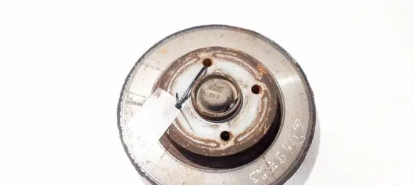 Citroen Berlingo Rear brake disc neventiliuojamas
