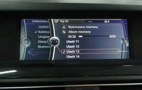 BMW 5 F10 F11 Screen/display/small screen 924389701C IMPRK1049331