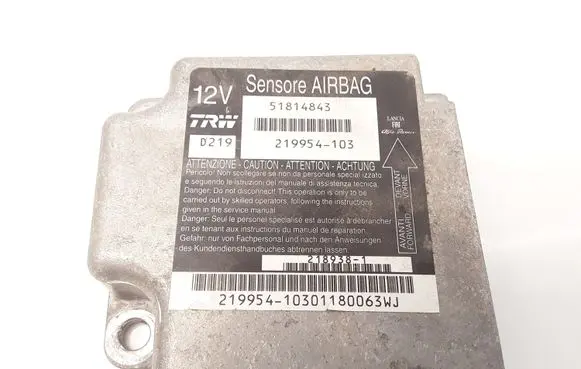 Fiat Croma Airbag control unit/module 51814843 219954103 219954