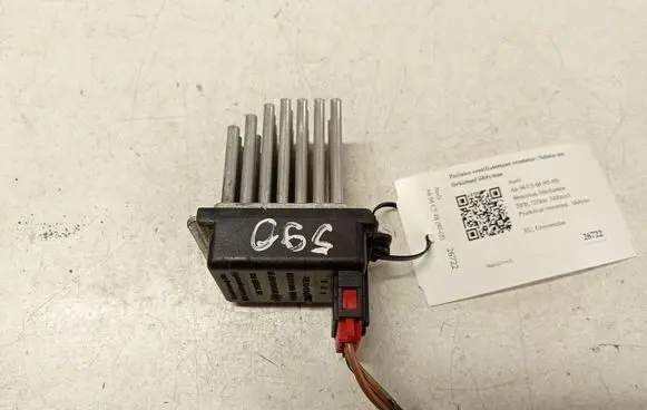 Audi A6 S6 C5 4B Heater blower motor/fan resistor 4B0820521 5DS00646702