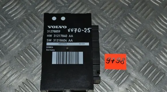 Volvo V70 Tailgate/trunk control unit/module 31278859