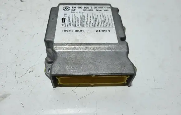 Volkswagen Golf V Airbag control unit/module 1K0909605T 28070507D 5WK43412