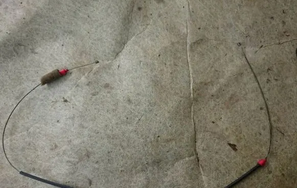 Jaguar XF X250 Front door cable line 