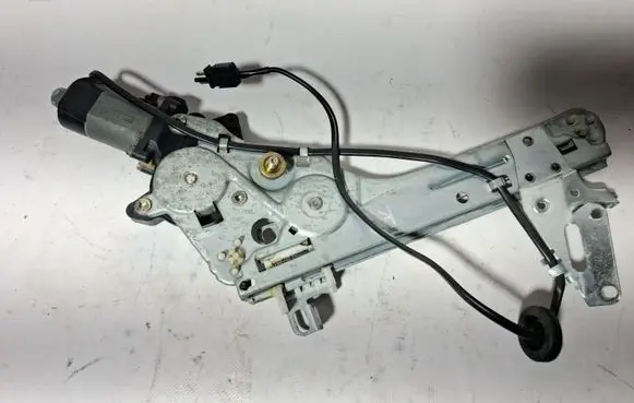 Sliding door window regulator with motor