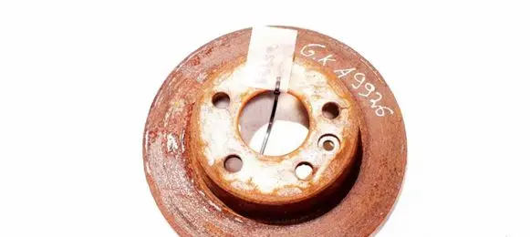 Ford Galaxy Rear brake disc neventiliuojamas