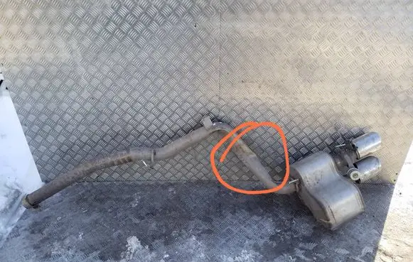 Maserati Ghibli Muffler/silencer 