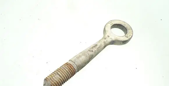 Towing hook eye