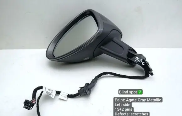 Porsche Macan (95B) Front door electric wing mirror 95B857507F