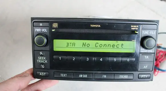 Toyota Land Cruiser (J150) Radio/CD/DVD/GPS head unit 8612060D20 1230002240C101 FUJITSUTEN