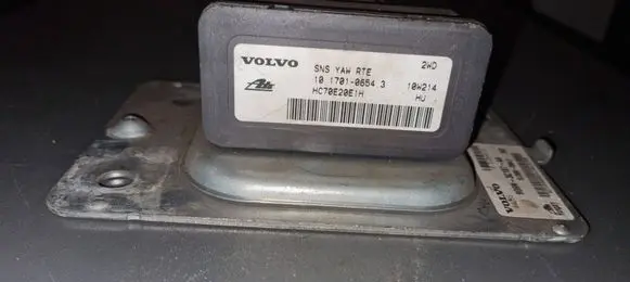 Volvo S80 ESP acceleration yaw rate sensor 9G9N3C187AA 31264512 10098005642