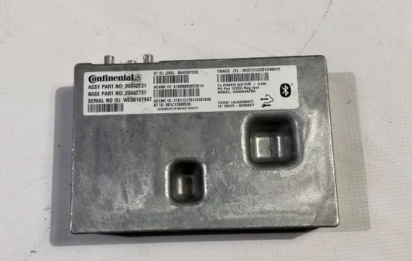 Chevrolet Camaro Bluetooth control unit module 20842731