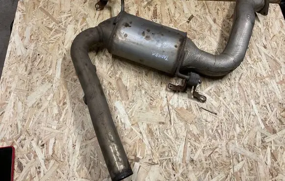 Volkswagen Touareg II Catalyst/FAP/DPF particulate filter 7P0254400B J1561027 050416