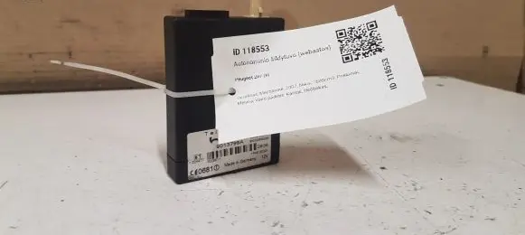 Peugeot 207 Auxiliary heating control unit/module 9013799A