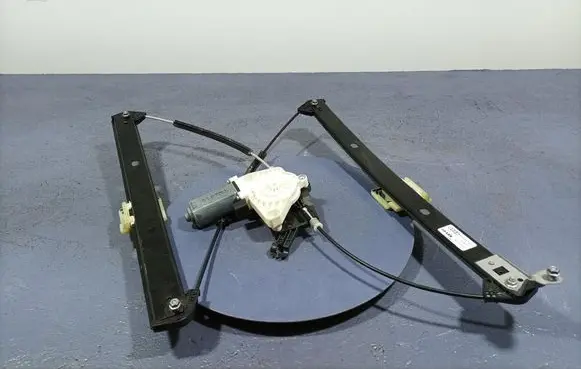 Front door window regulator with motor