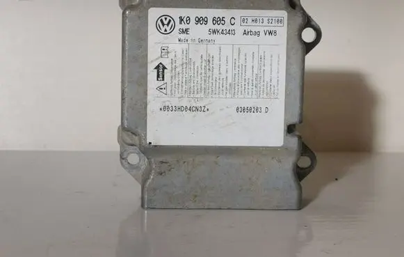Volkswagen Golf V Airbag control unit/module 1K0909605C