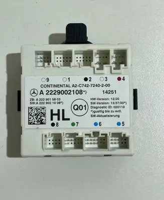 Mercedes-Benz C W205 Door control unit/module A2229002108 A2229015803