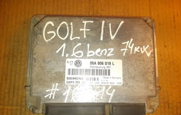 Volkswagen Golf IV Engine control unit/module 06A906019L 0001