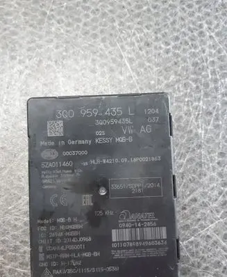Volkswagen PASSAT B8 Keyless (KESSY) go control unit/module 3Q0959435L