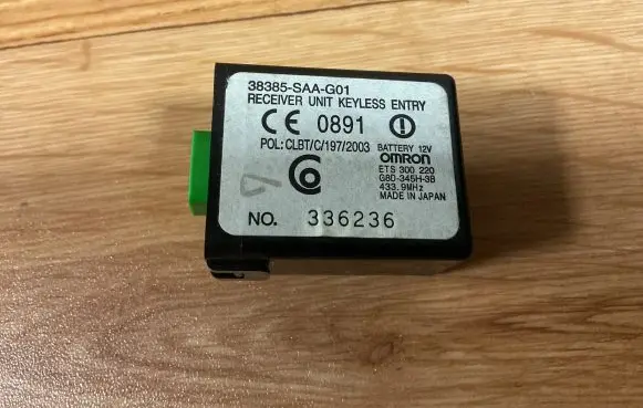 Honda FR-V Immobilizer control unit/module 38385SAAG01 336236 ETS300220