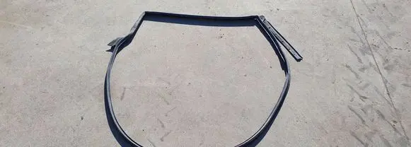 Nissan Leaf I (ZE0) Rubber seal rear door 