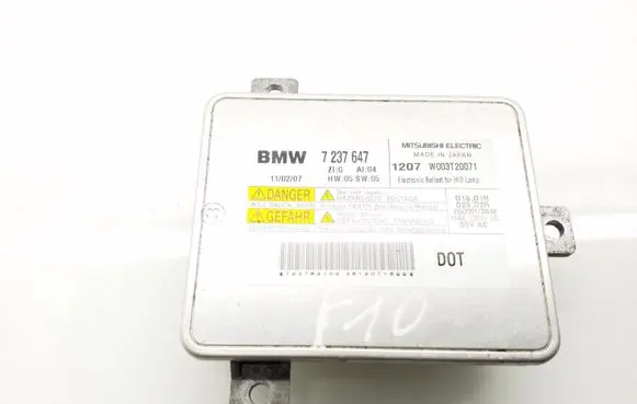 BMW 5 F10 F11 Headlight ballast module Xenon 7237647