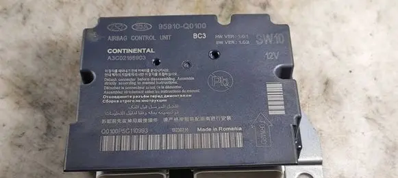 Airbag control unit/module