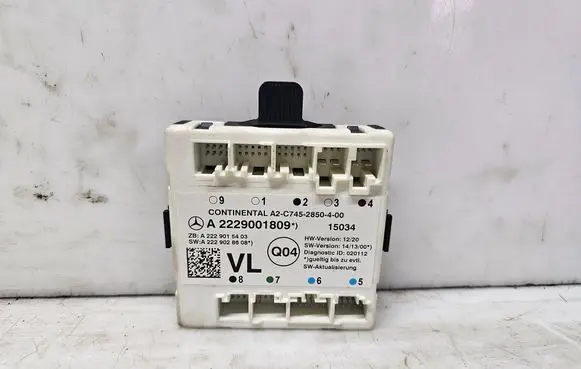 Mercedes-Benz C W205 Door control unit/module A2229001809 A2229015403