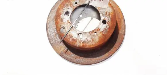 Mitsubishi Lancer Rear brake disc neventiliuojamas