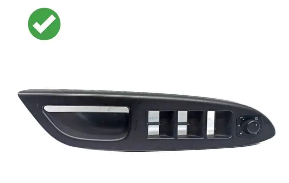 Volkswagen Eos Front door window switch trim 1Q2867372C 1K0959565J