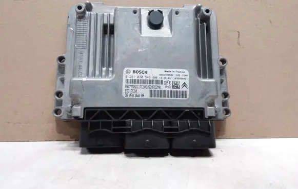 Citroen C4 II Engine control unit/module 9666729580 0281030546