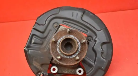 Front wheel hub spindle knuckle