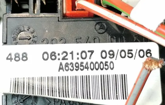 Mercedes-Benz Vito Viano W639 Fuse box set A6394401732