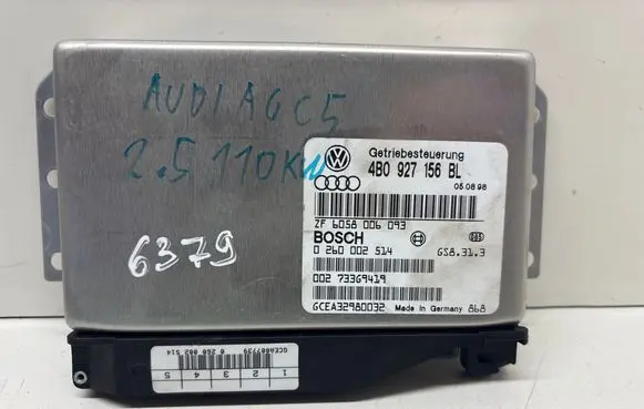 Audi A6 S6 C5 4B Gearbox control unit/module 4B0927156BL