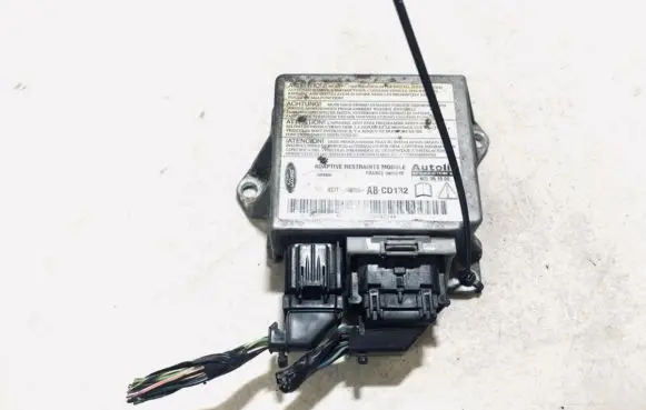 Ford Mondeo Mk III Airbag control unit/module 4s7t14b056ab 4s7t-14b056-ab