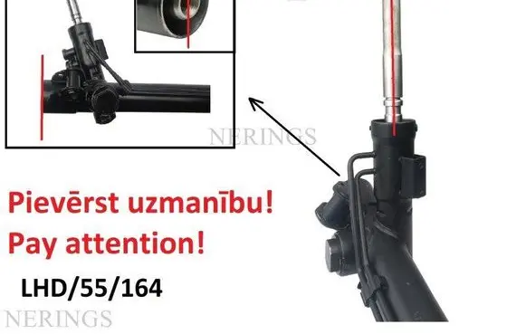 Volvo V70 Steering rack CSB72104GS