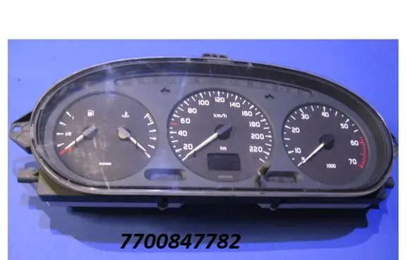 Renault Scenic I Speedometer (instrument cluster) 7700847782