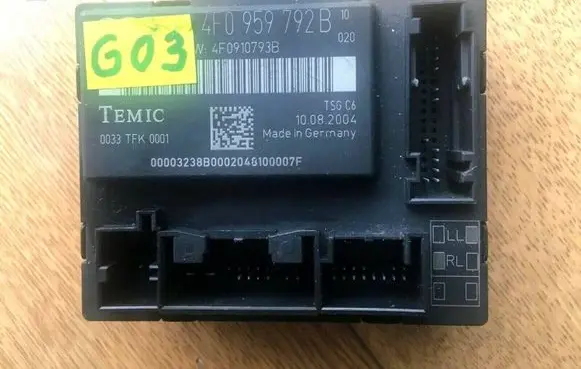 Audi A6 S6 C6 4F Door control unit/module 4F0959792B 0033TFK0001 4F0910793B