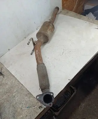 Skoda Fabia Mk1 (6Y) Exhaust flexible connection J2504002 6Q0178BE 6Q0131701H