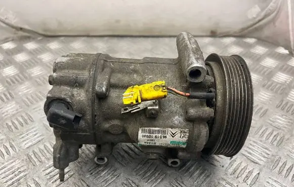 Peugeot 307 Air conditioning (A/C) compressor (pump) 9651910980