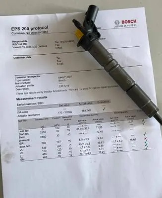 Mercedes-Benz R W251 Fuel injector A6420700587 0445115027