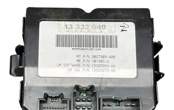 Tailgate/trunk control unit/module